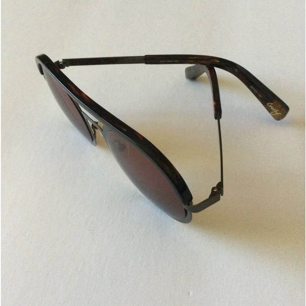 ELIZABETH AND JAMES Crosby ROUND AVIATOR SUNGLASSES NEW